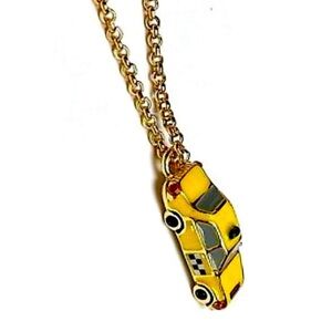 Kate Spade Yellow Taxi Pendant Necklace